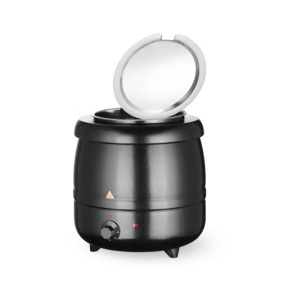 Konvice na polévku, HENDI, Kitchen Line, 8L, Černá, 230V/400W, ⌀330x(H)363mm | 860083